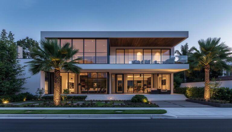 Casa moderna en Polanco con jardín privado
